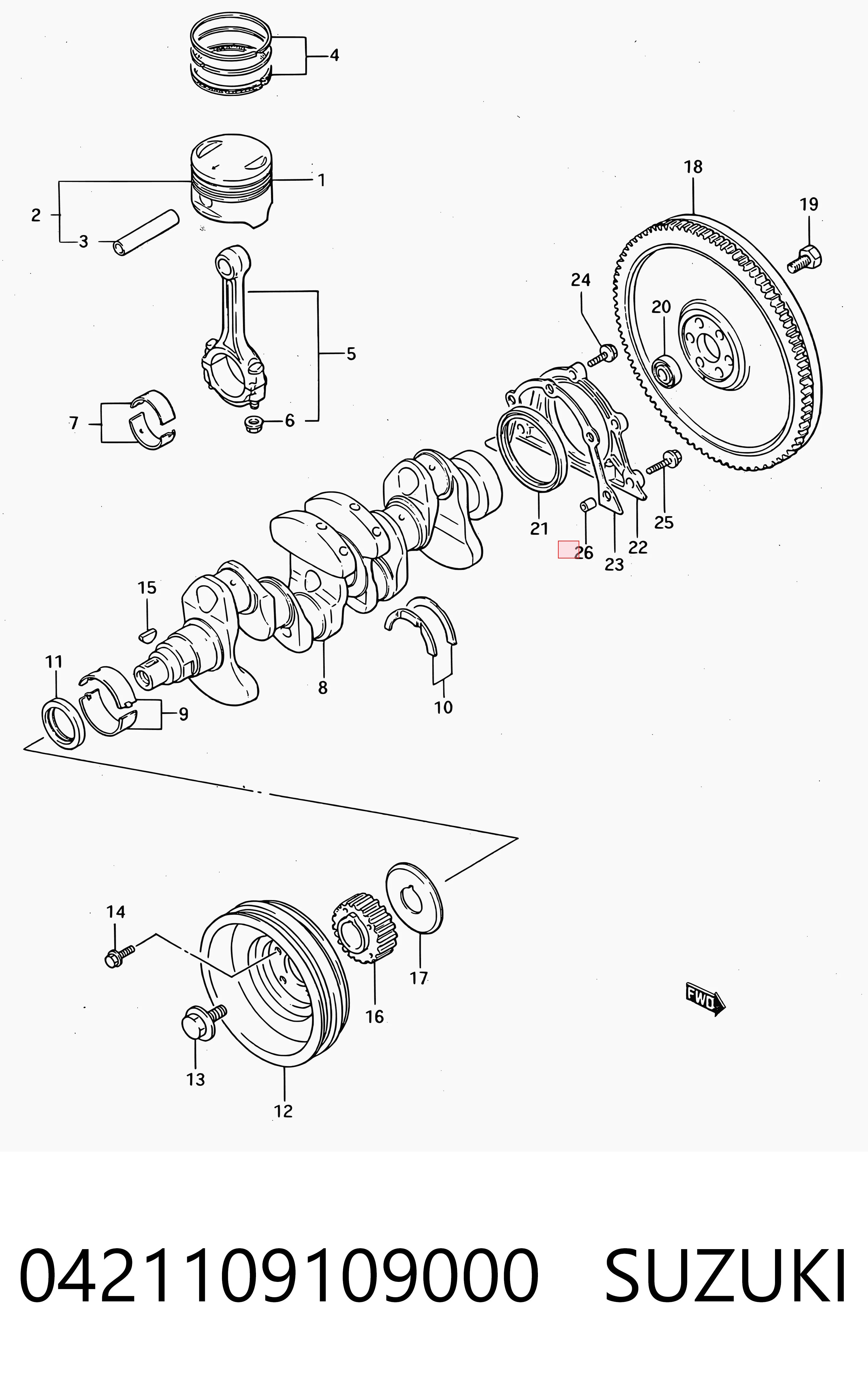 0421109109000 Suzuki
