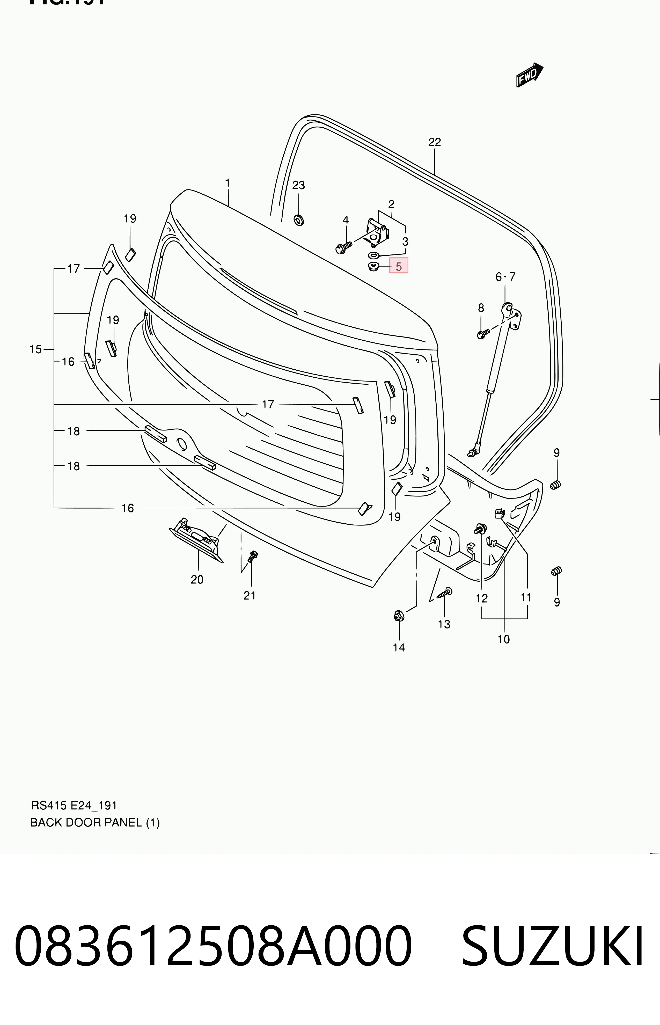 083612508A000 Suzuki