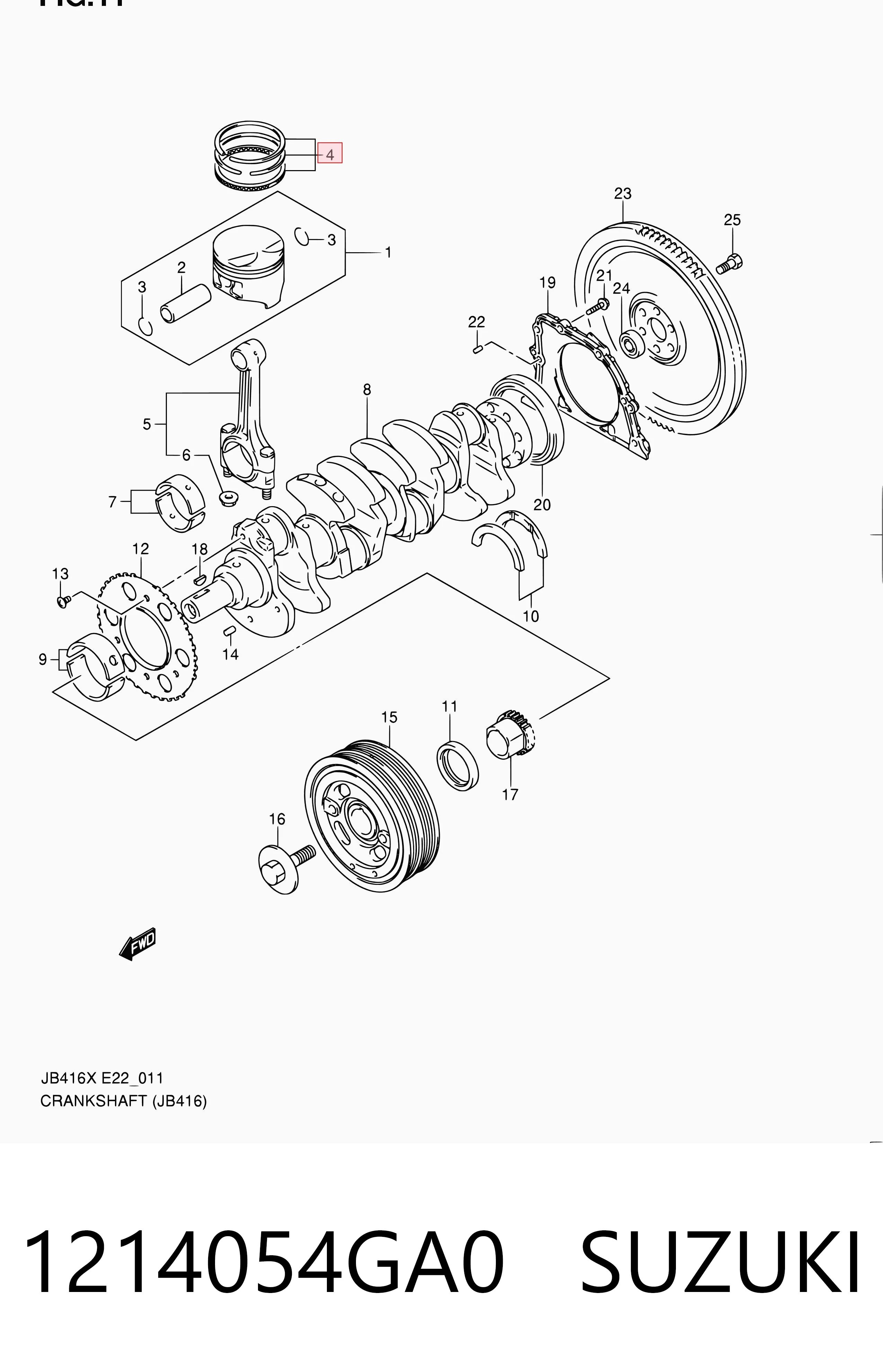 Кольца поршневые STD на 1 цилиндр Fiat/Alfa/Lancia SK7800BSTD цена, от 11.46 USD