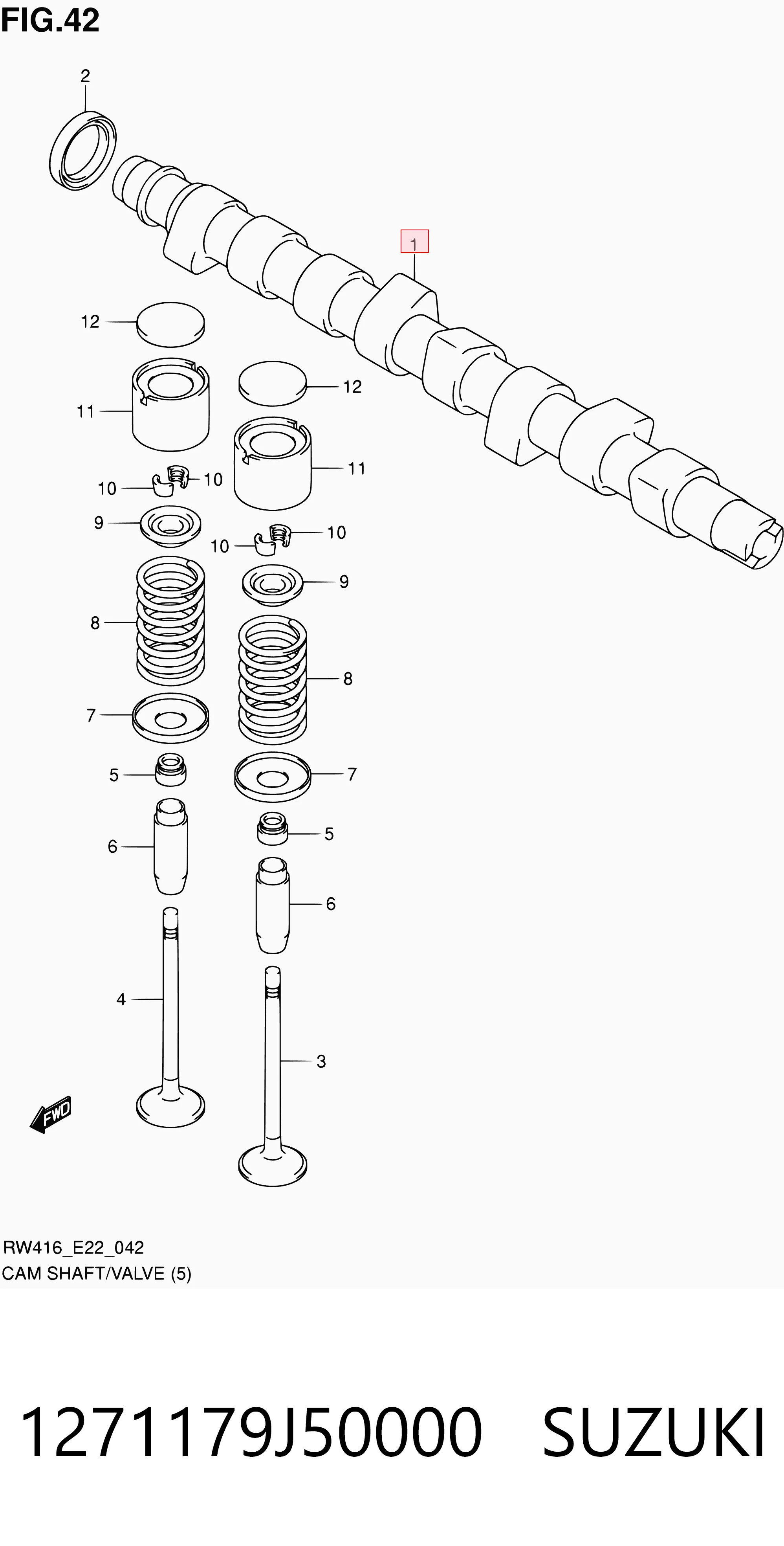  Распредвал Alfa Romeo 159 
