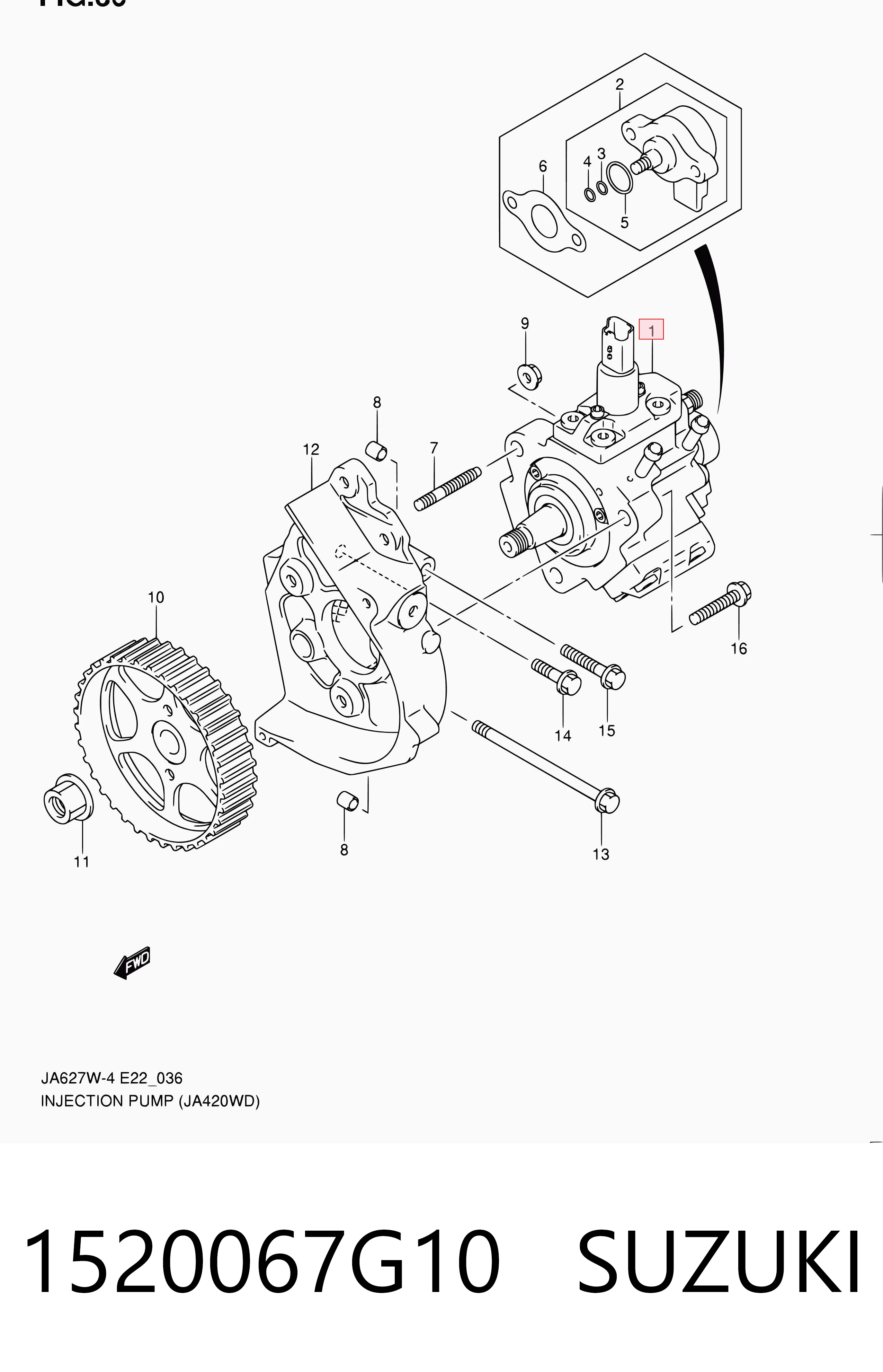 986437012 Bosch Насос топливный высокого давления (ТНВД)