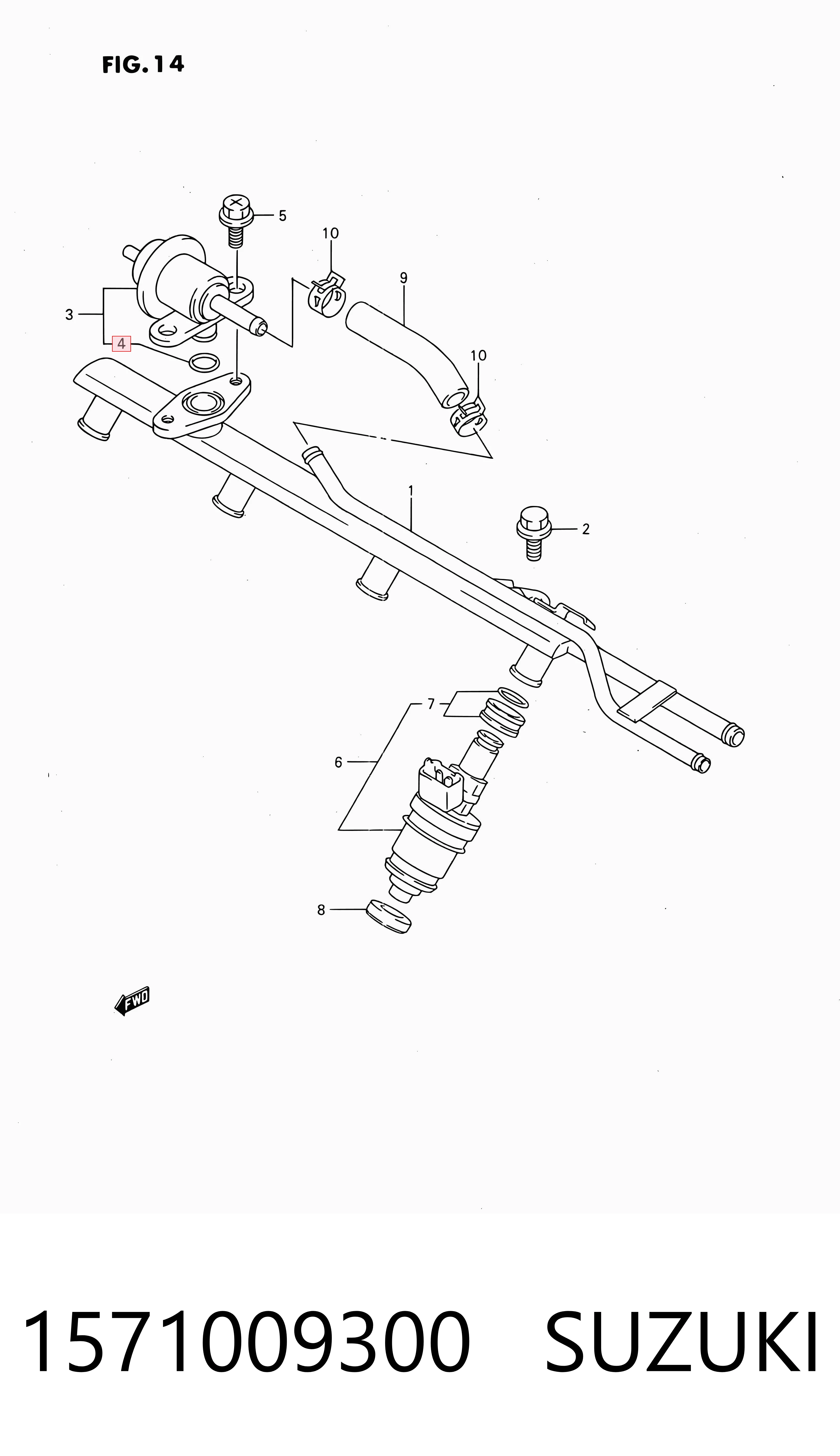 Кольцо форсунки 30622570 Volvo