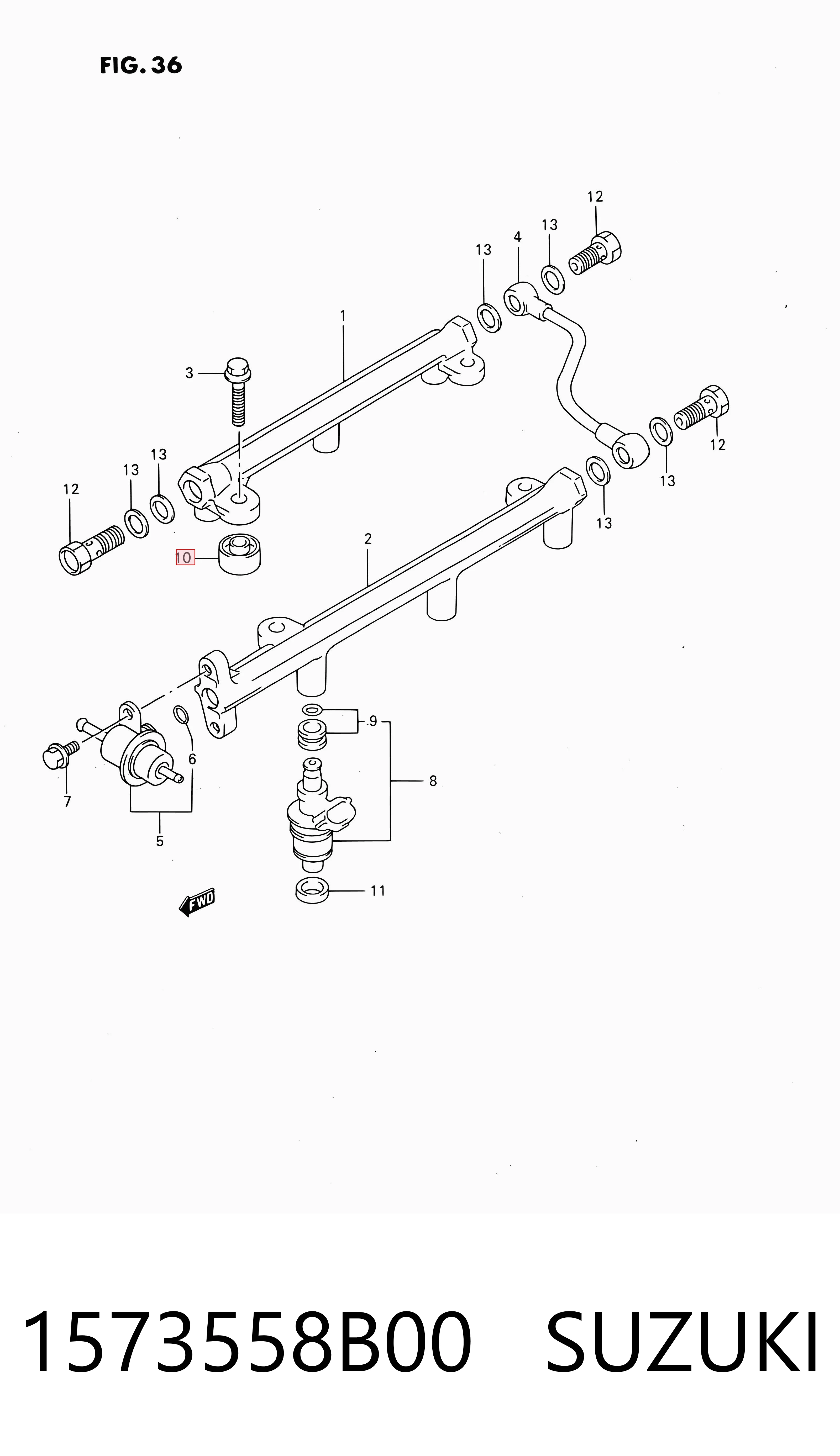 1573558B00 Suzuki 