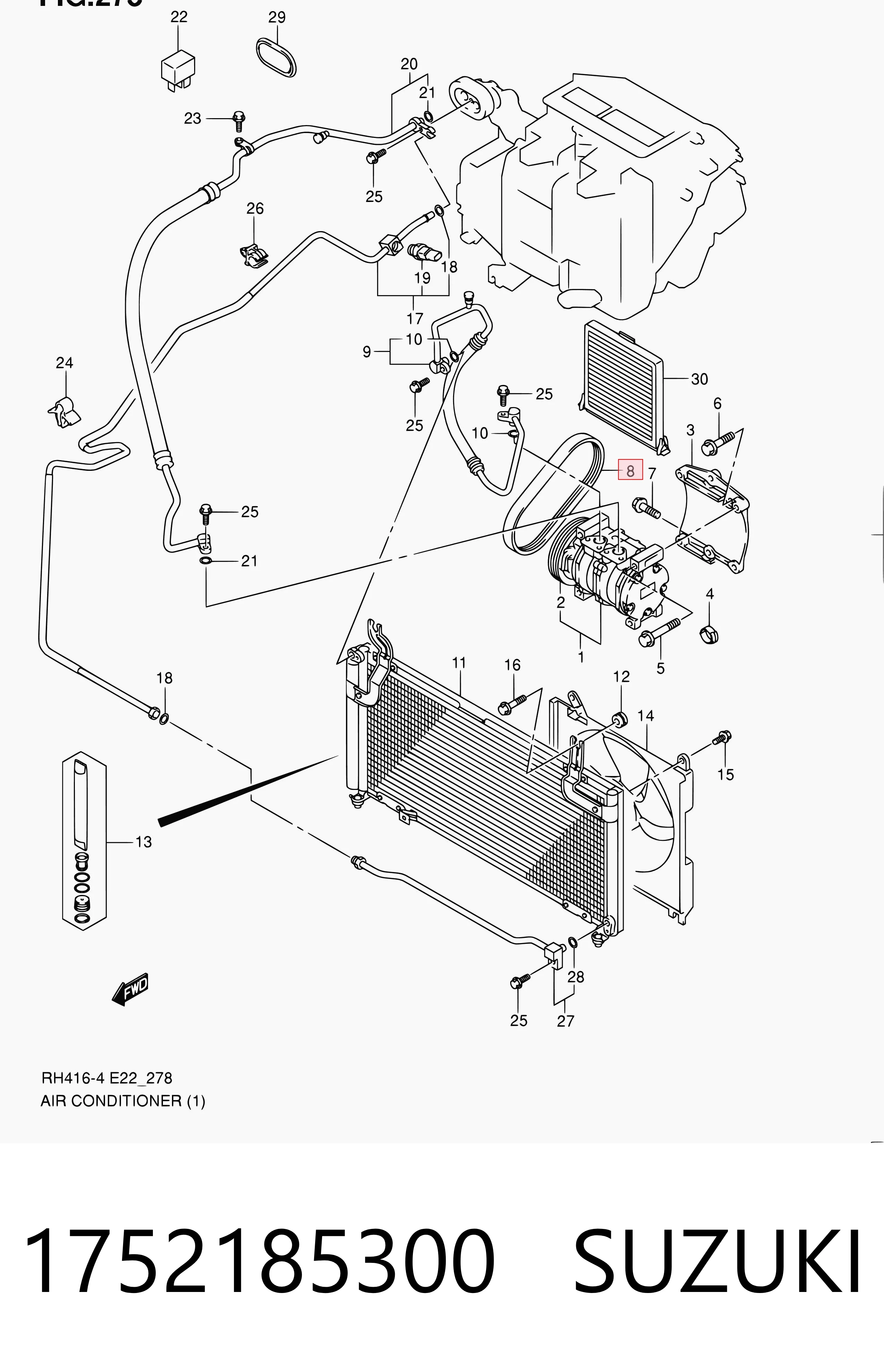 Купить 4431887401 Daihatsu Ремень генератора