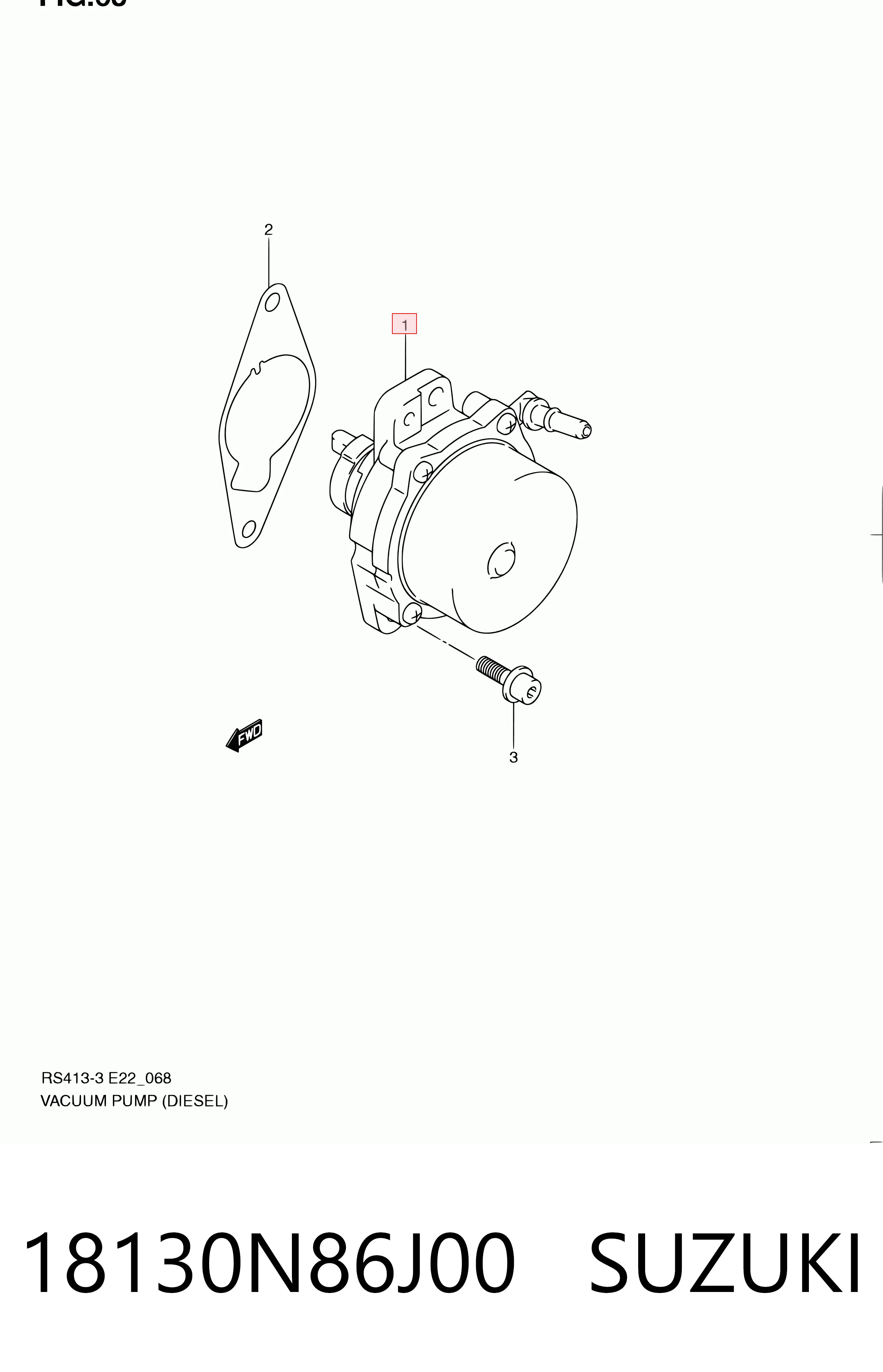 55221037 Peugeot/Citroen Механический вакуумный насос