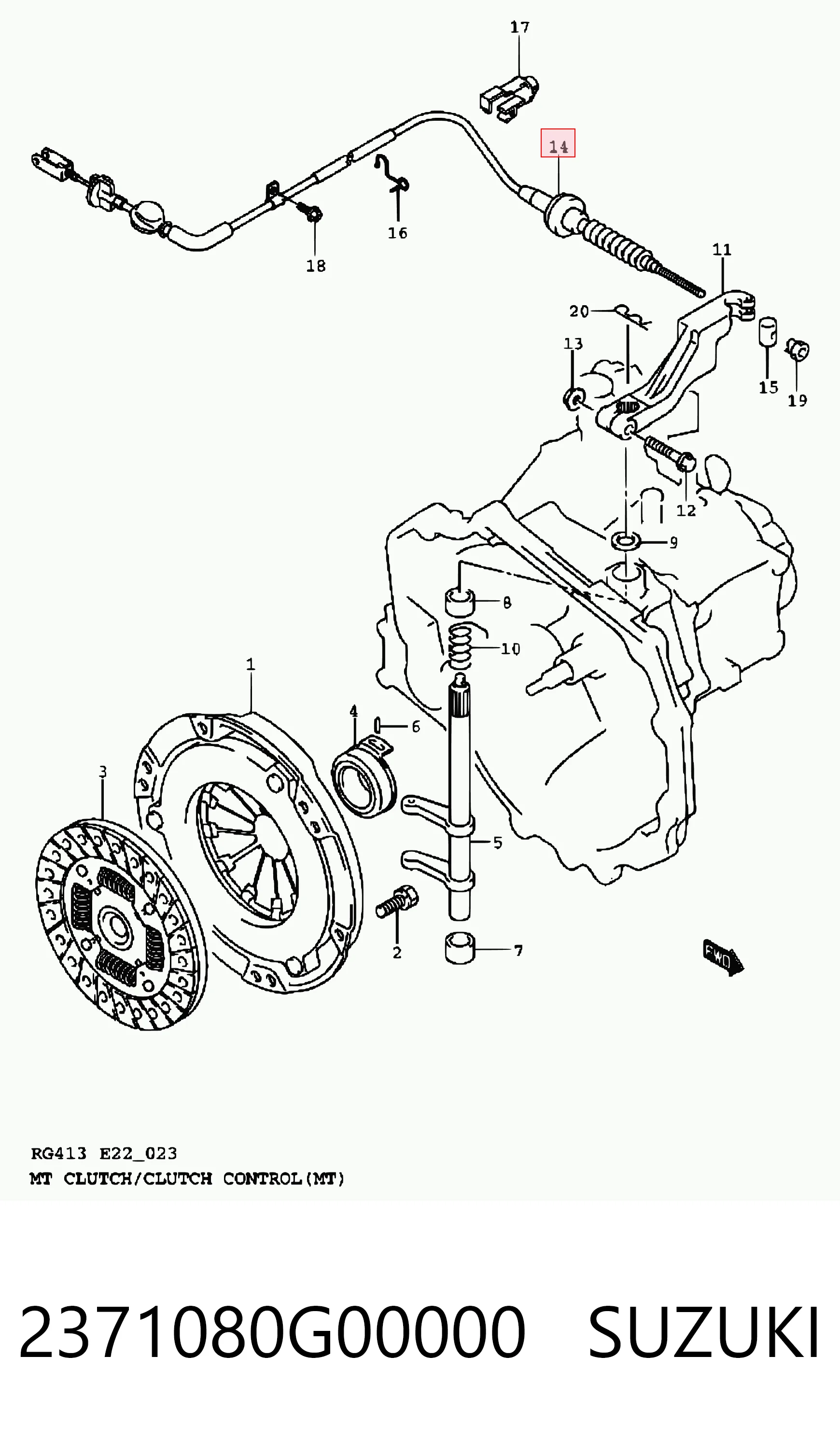 Купить AD480118 Adriauto Трос сцепления