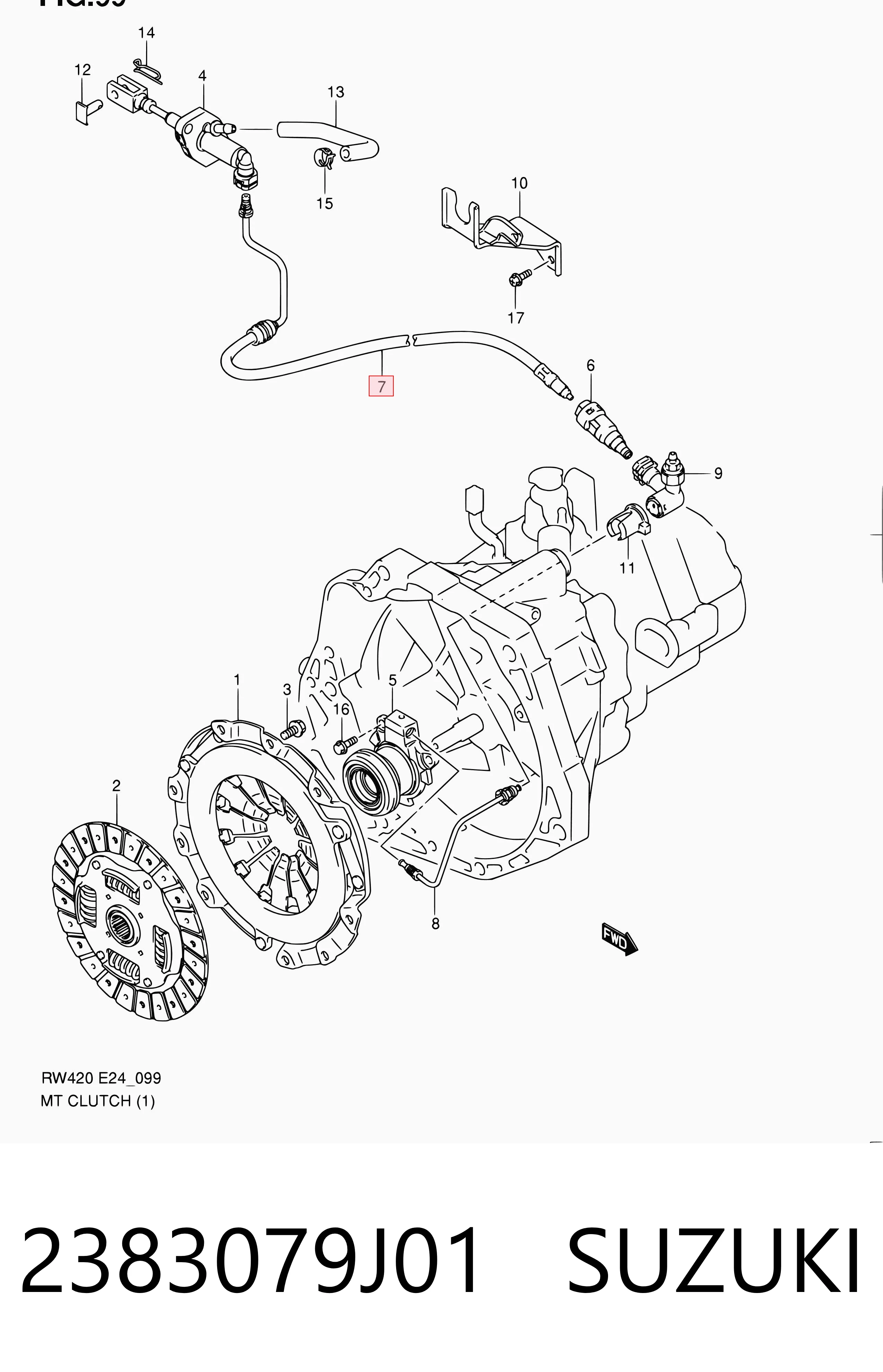 2383079J01 Suzuki 