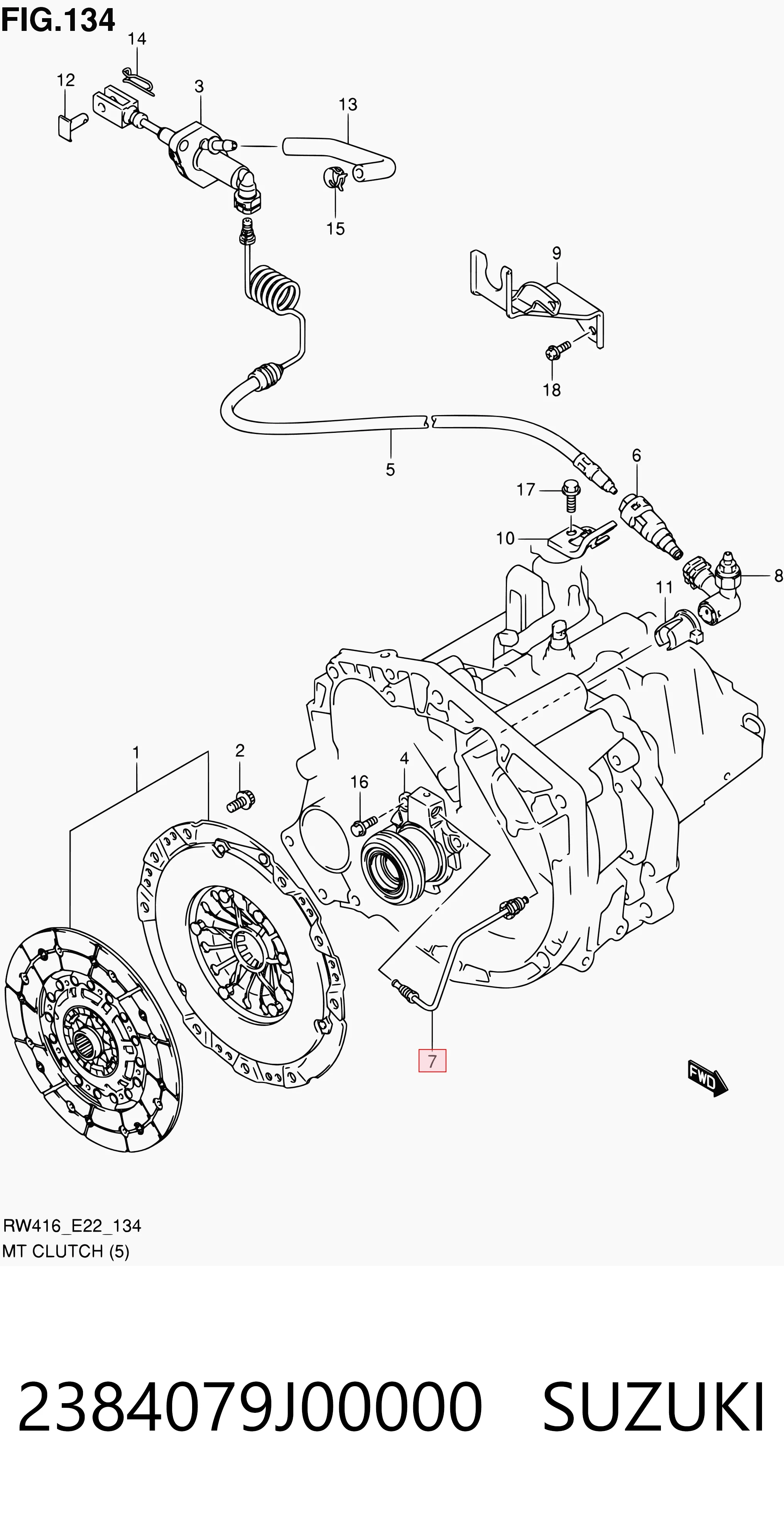 2384079J00000 Suzuki 