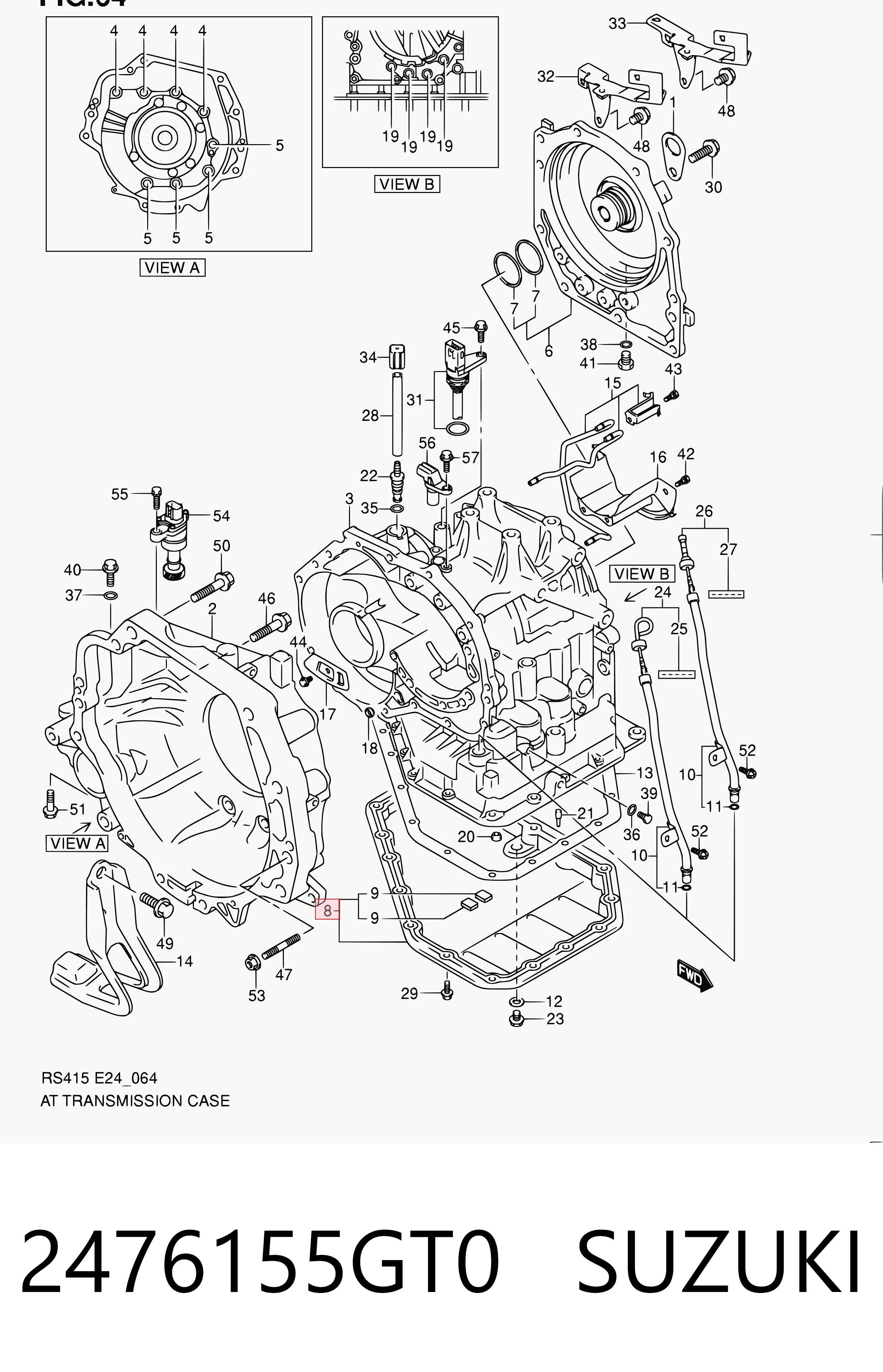 2476155GT0 Suzuki 