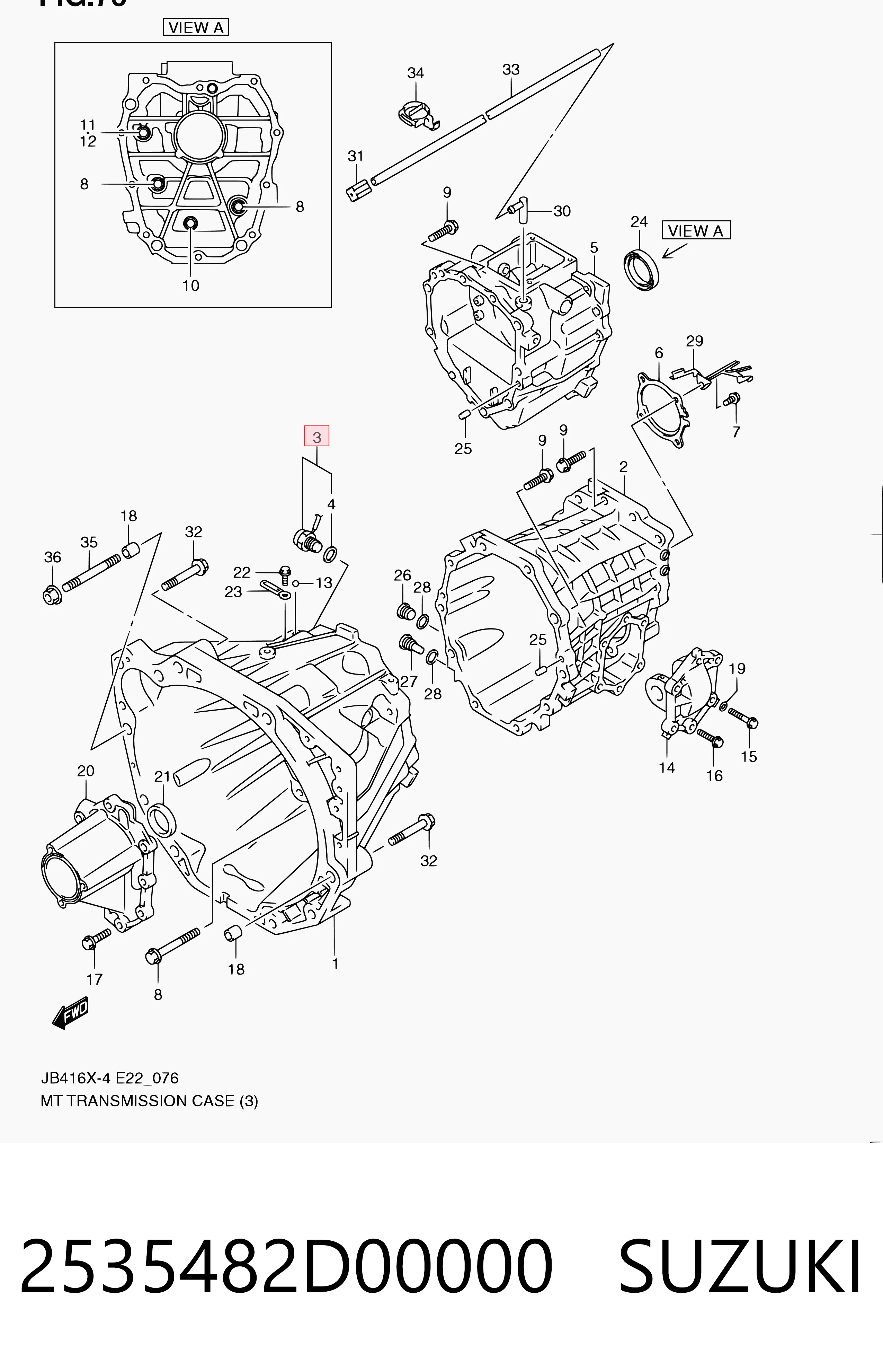 Включатель фонарей заднего хода Suzuki Grand Vitara внедорожник (JB) (2005 - 2026) цена, от 27.54 USD