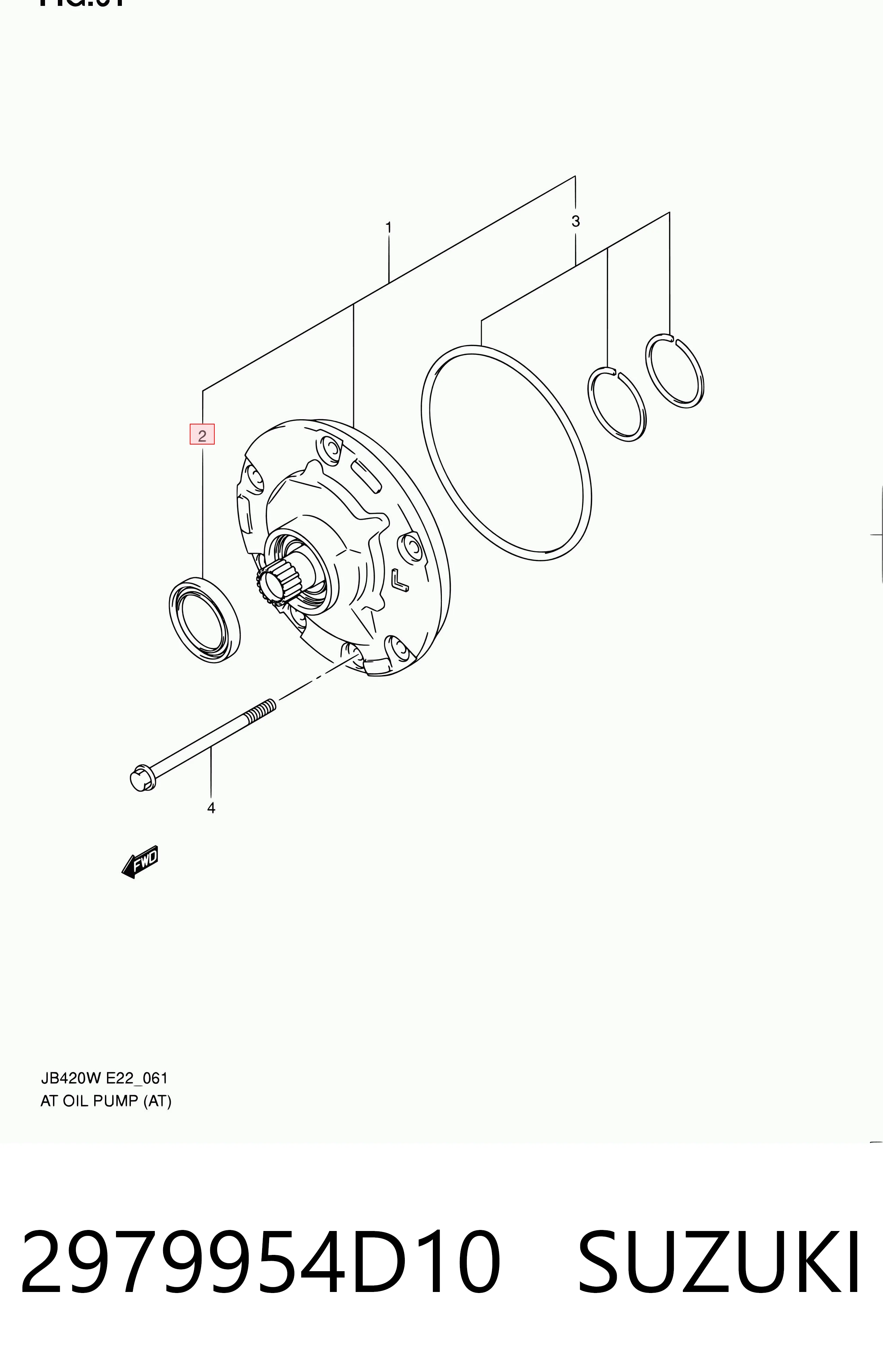 Сальник масляного насоса АКПП SKF 14772