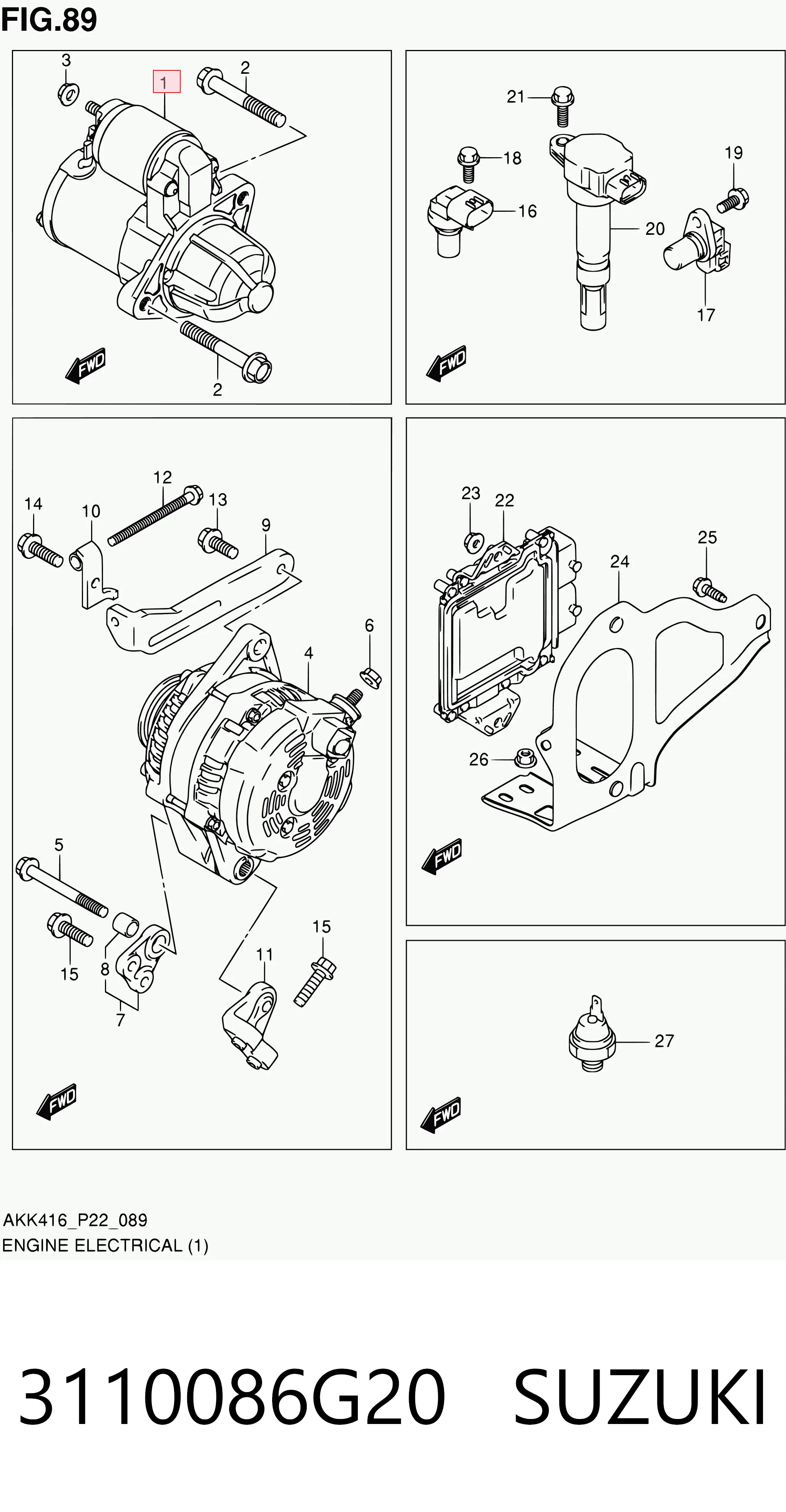 Стартер M0TD0672 Mitsubishi