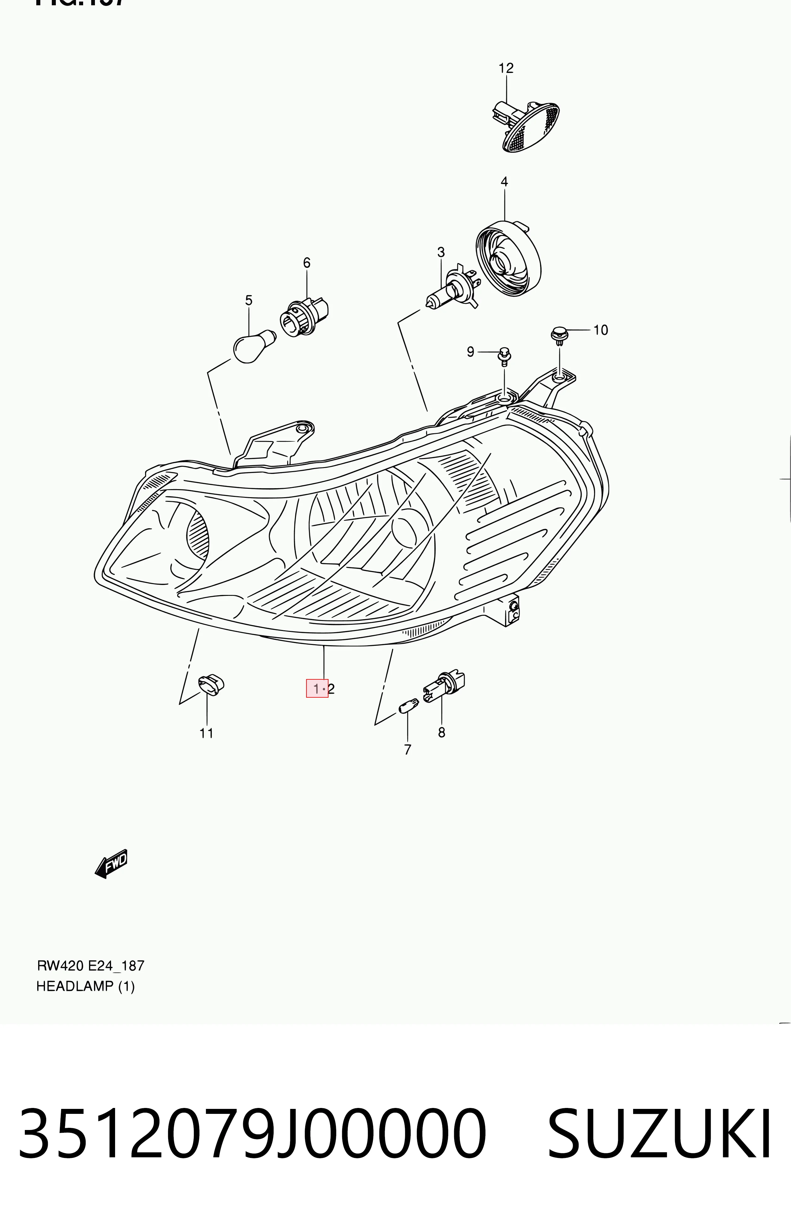 Правая блок фара TYC FP6815R4T цена, от 91.22 USD