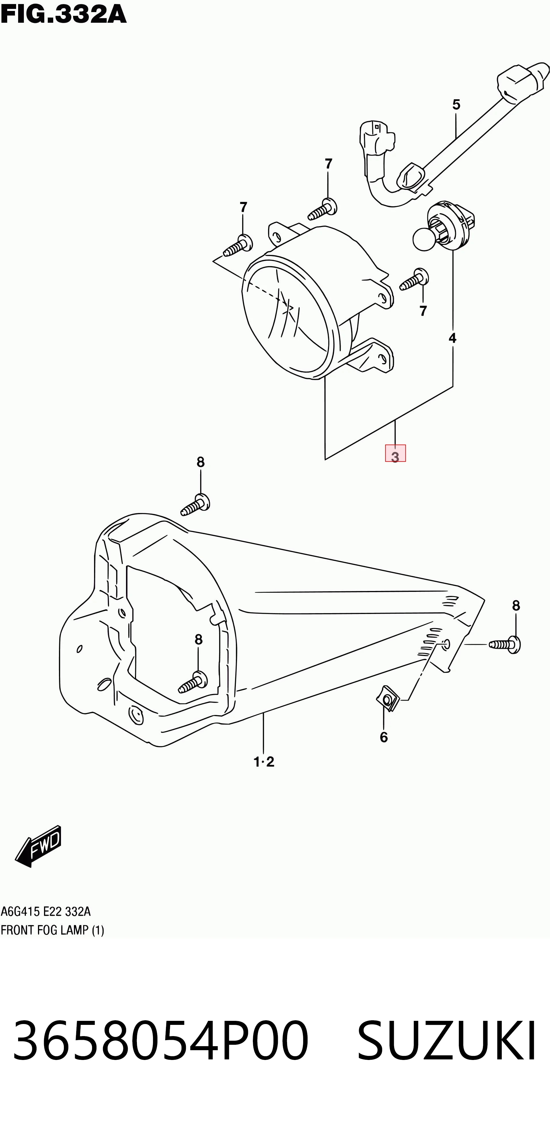 Фара дневного света Nissan/Infiniti 266006117R цена, от 27.71 USD