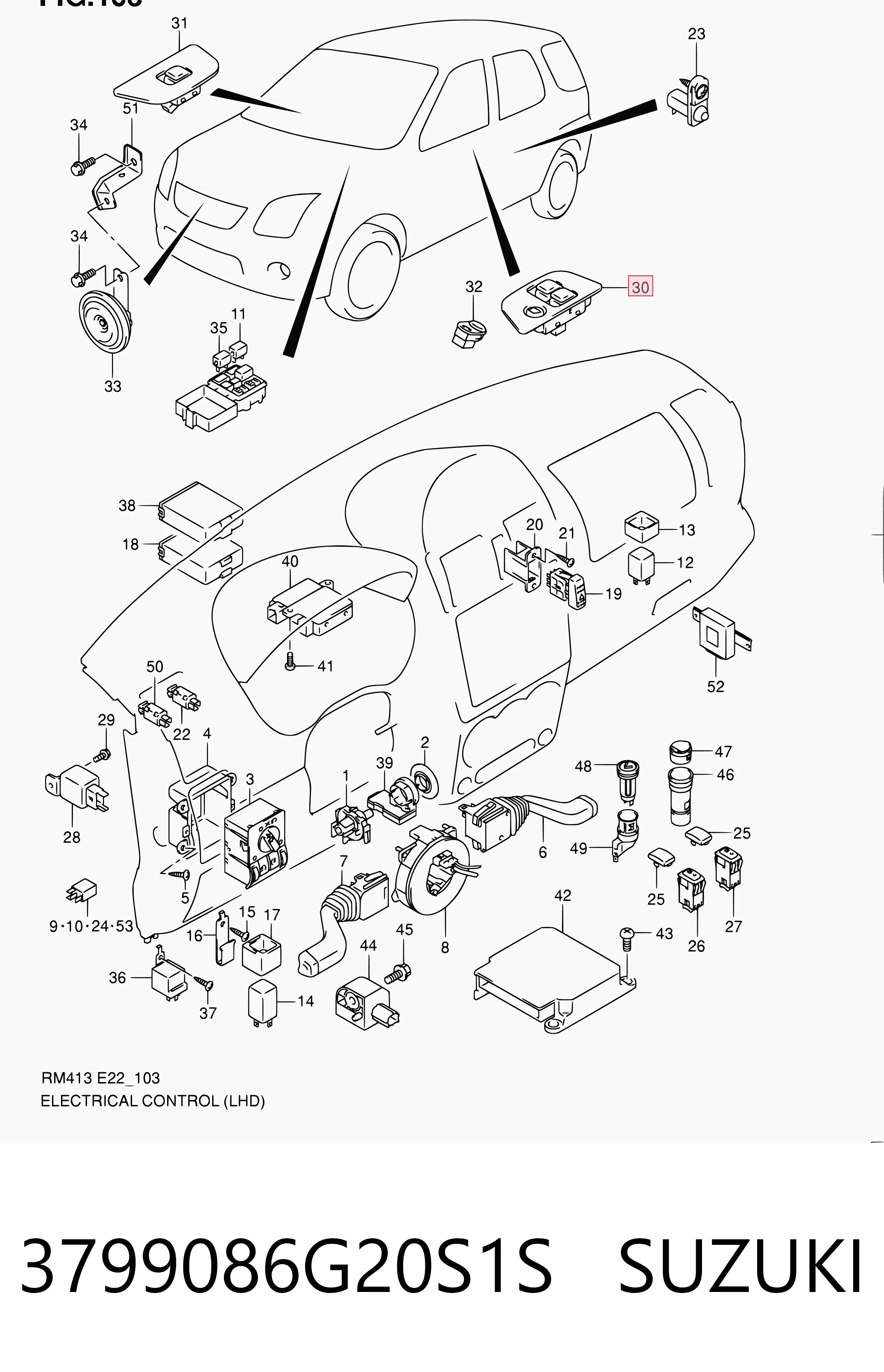 3799086G20S1S Suzuki 