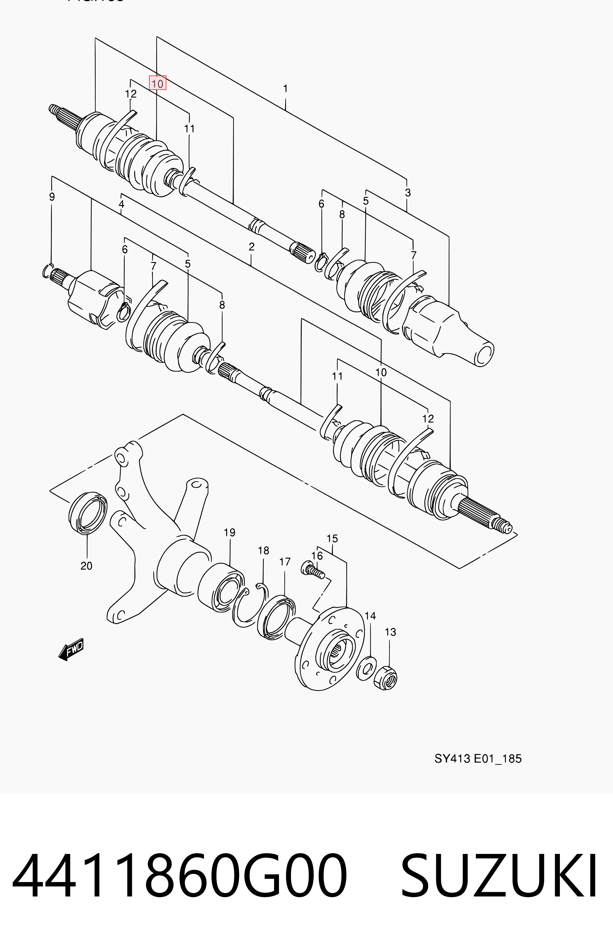 Чехол шруса GKN-Spidan 025513 цена, от 7.28 USD