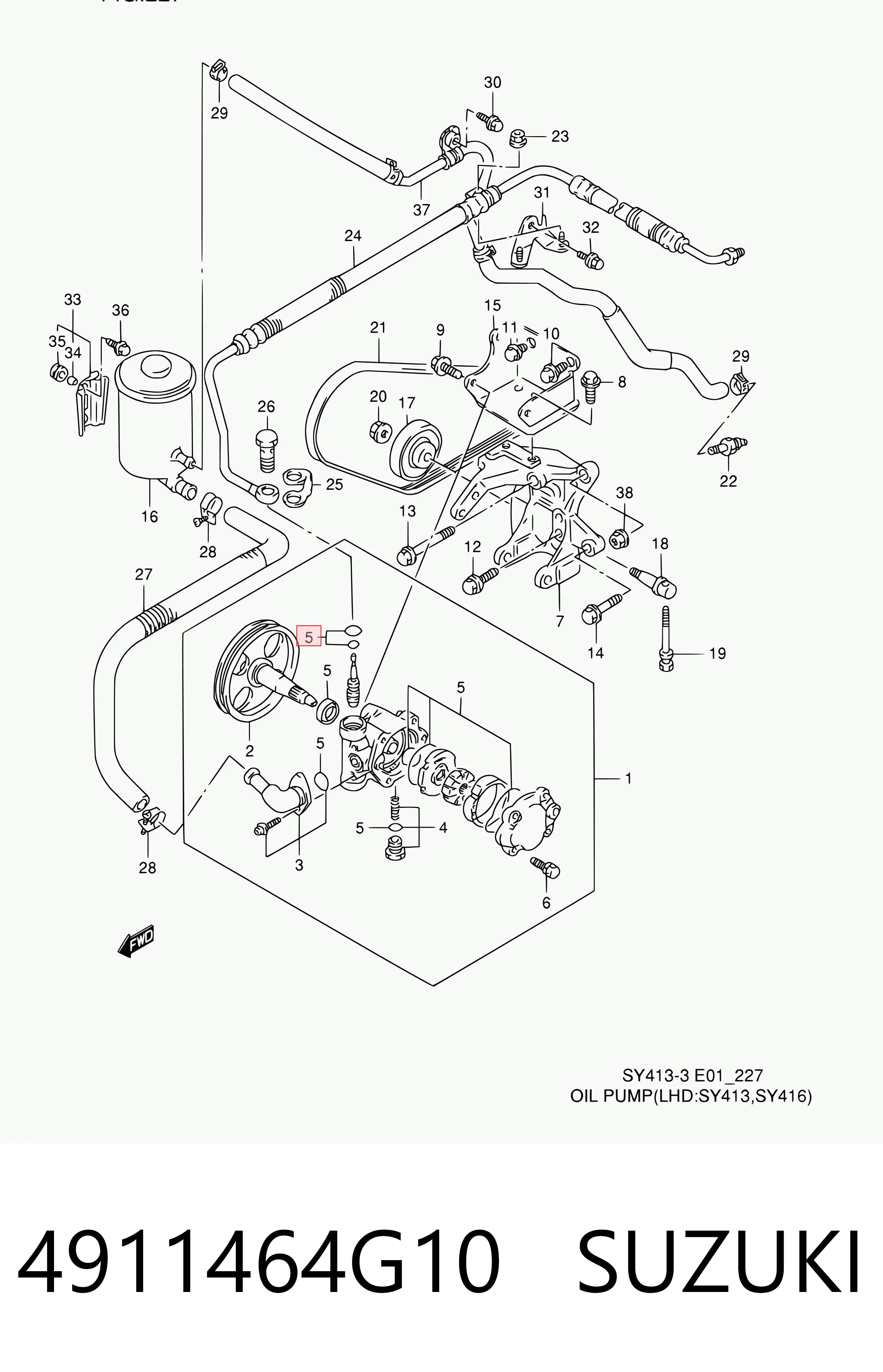 4911464G10 Suzuki