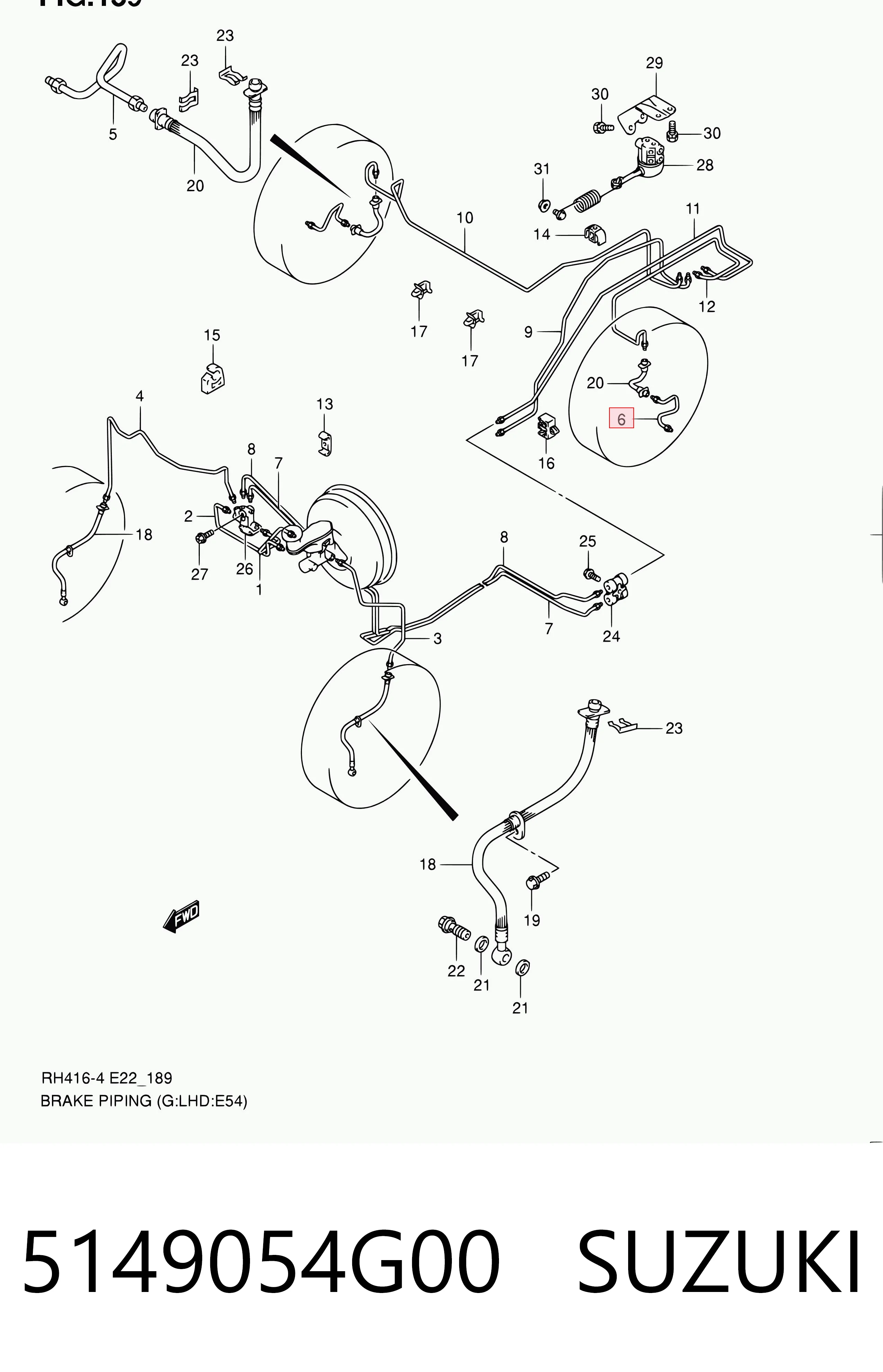 5149054G00 Suzuki 