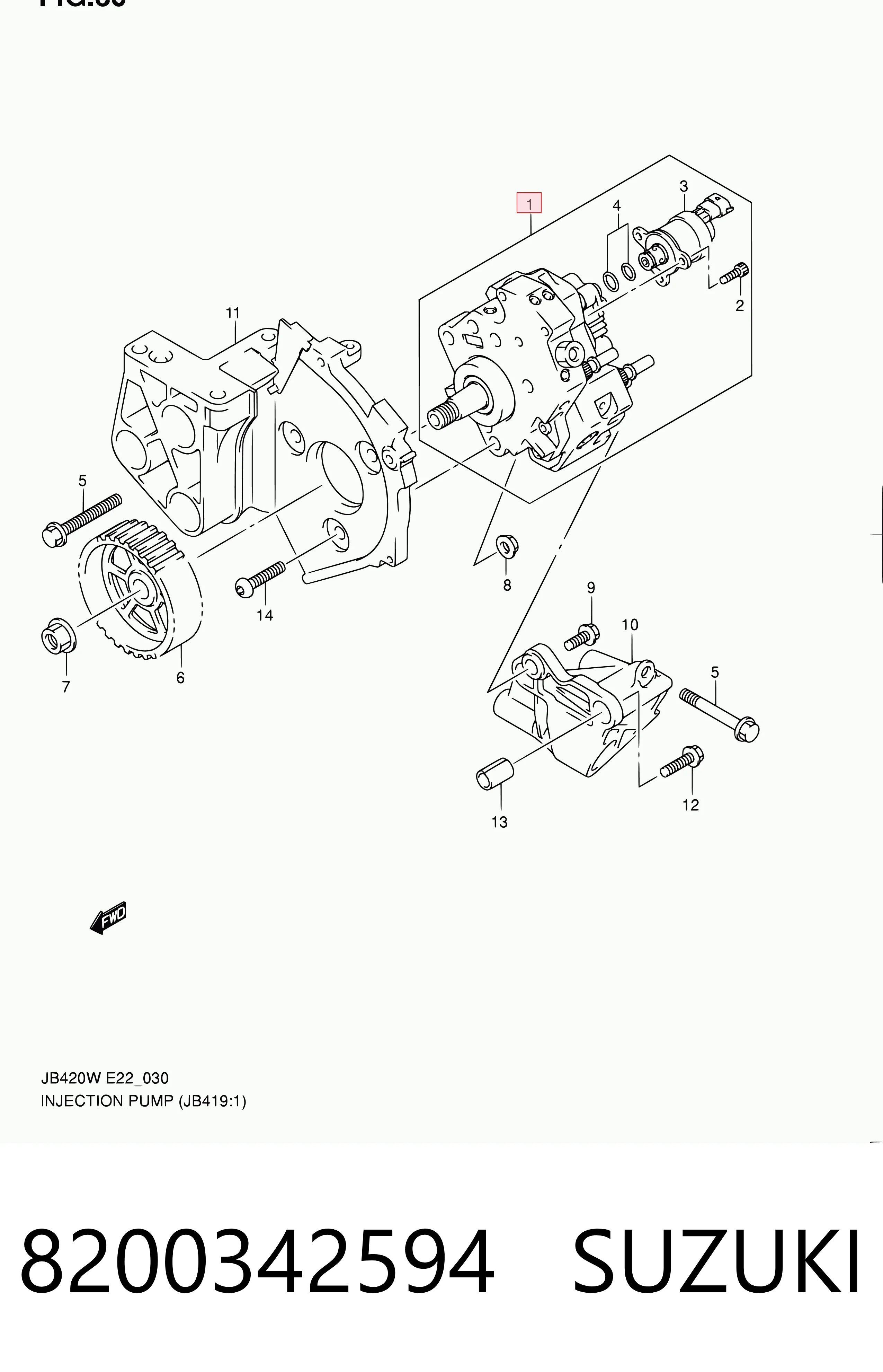Насос топливный высокого давления (ТНВД) на Renault Scenic II JM0, JM1