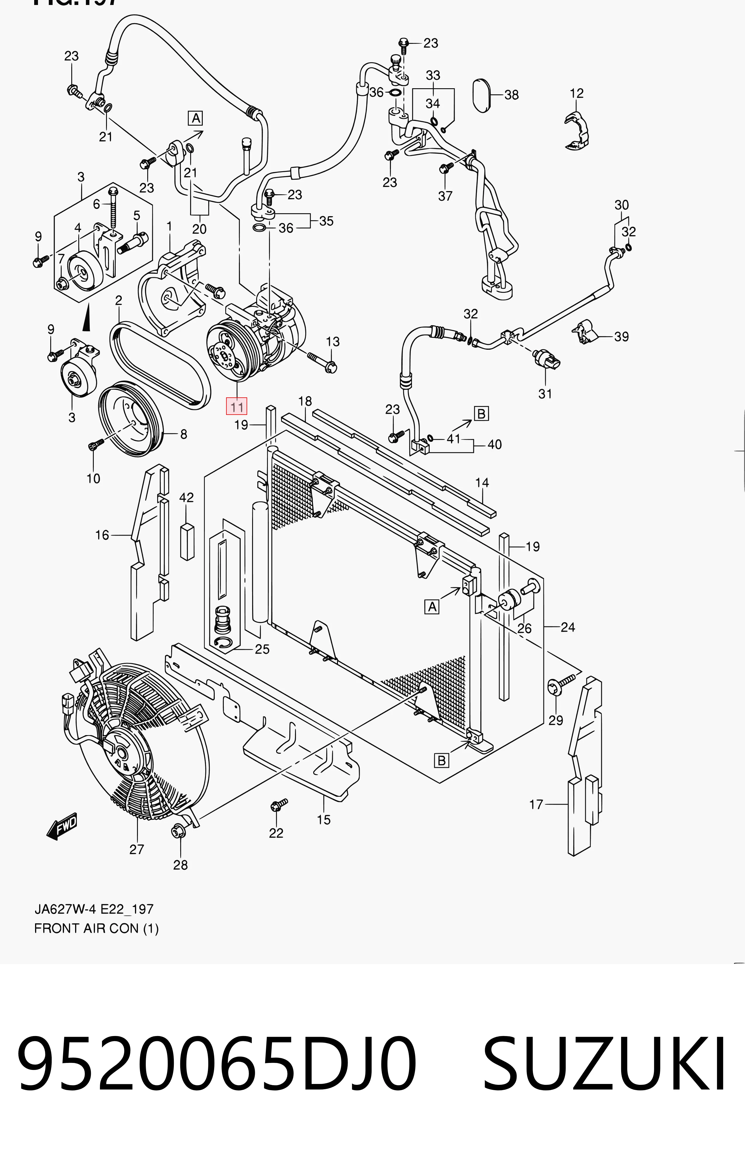 Магнитная катушка компрессора кондиционера Lexus RX 300/330/350/400H внедорожник (U3) (2003 - 2008) цена, от 28.24 USD