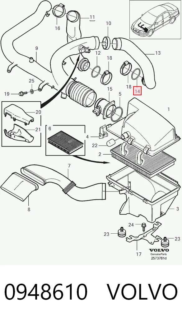 0948610 Volvo 