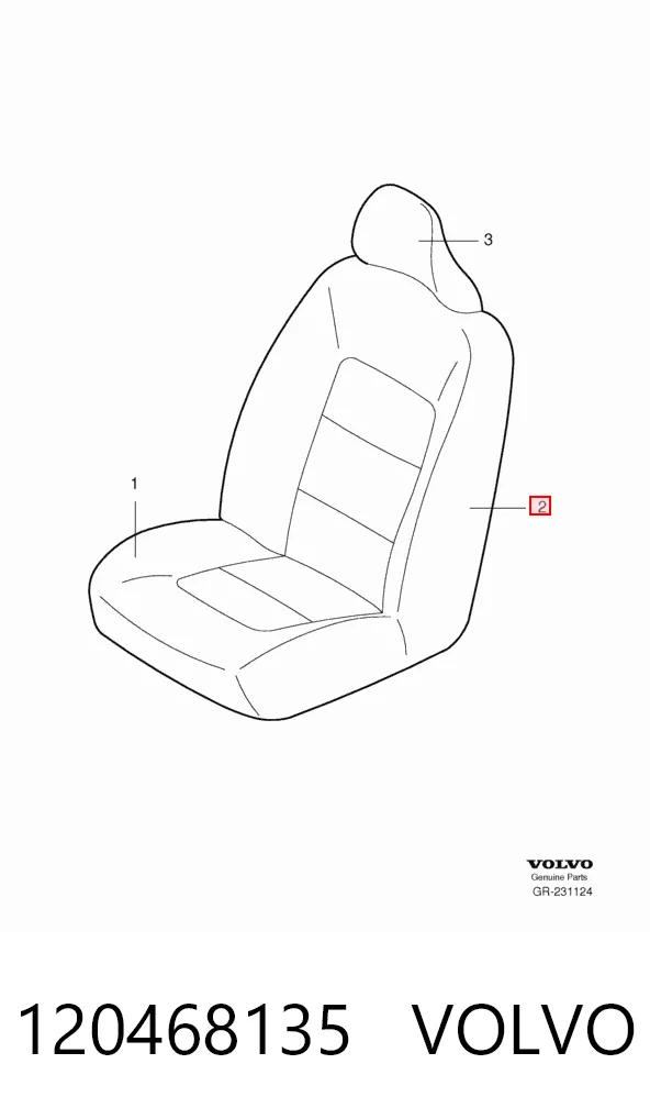 120468135 Volvo Генератор автомобильный