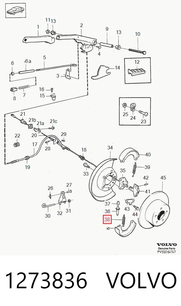 Установочный комплект задних барабанных колодок Pro-parts 51993216 цена, от 5.66 USD