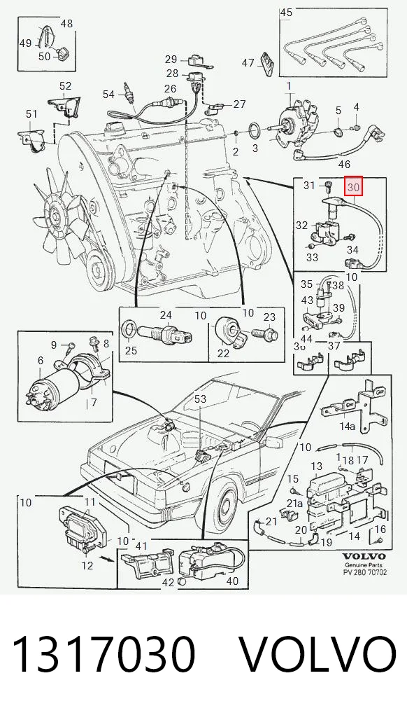 Датчик коленвала ERR2079 Allmakes