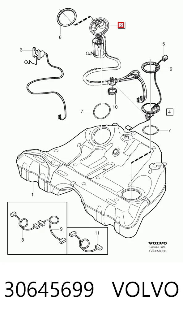 Модуль бензонасоса Magneti Marelli MAM00121M цена, от 88.40 USD