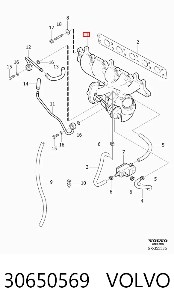 Купить 53049700130 Borg-Warner Турбоком
