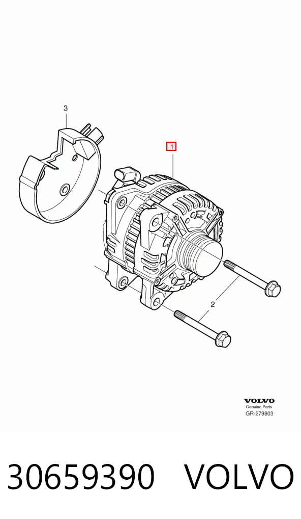 30659390 Volvo Генератор автомобильный