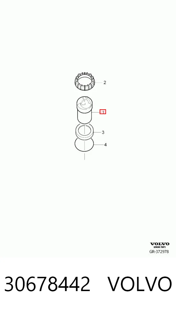30678442 Volvo Электробензонасос