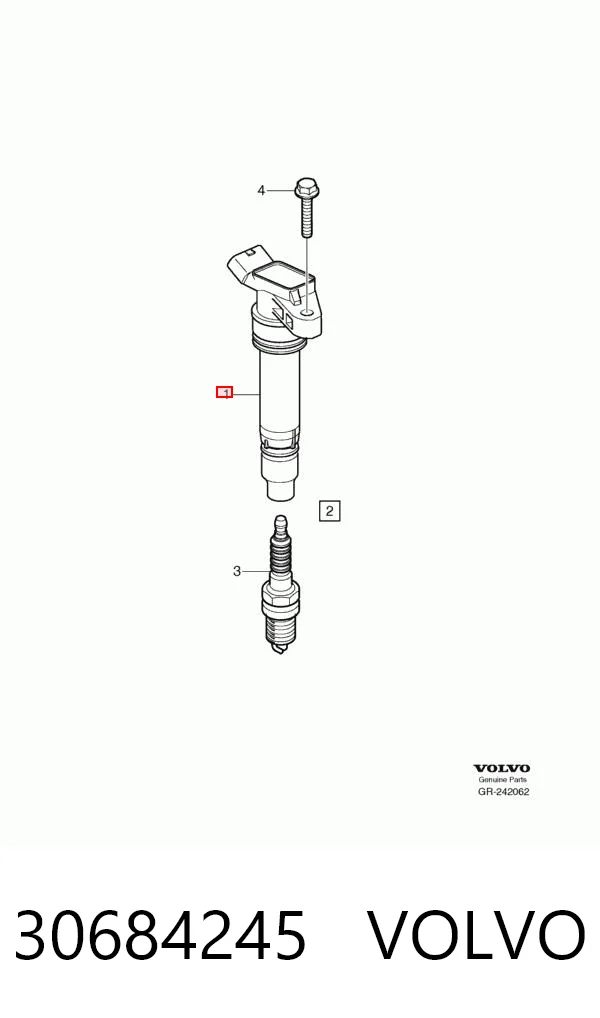 30684245 Volvo Катушка зажигания