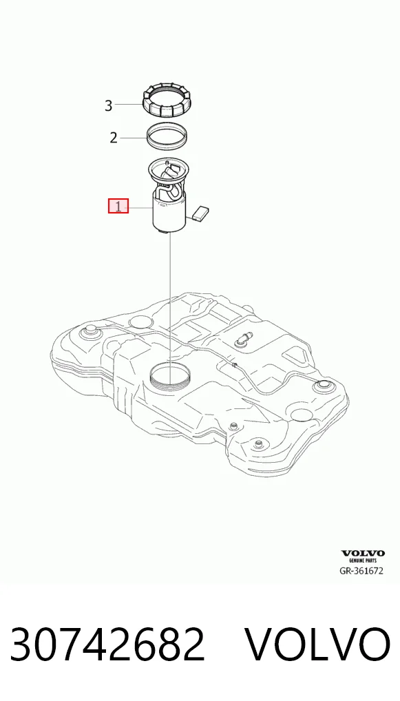 30742682 Volvo Электробензонасос