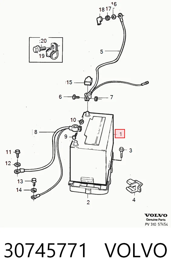 PP005 Techmot Аккумуляторная батарея