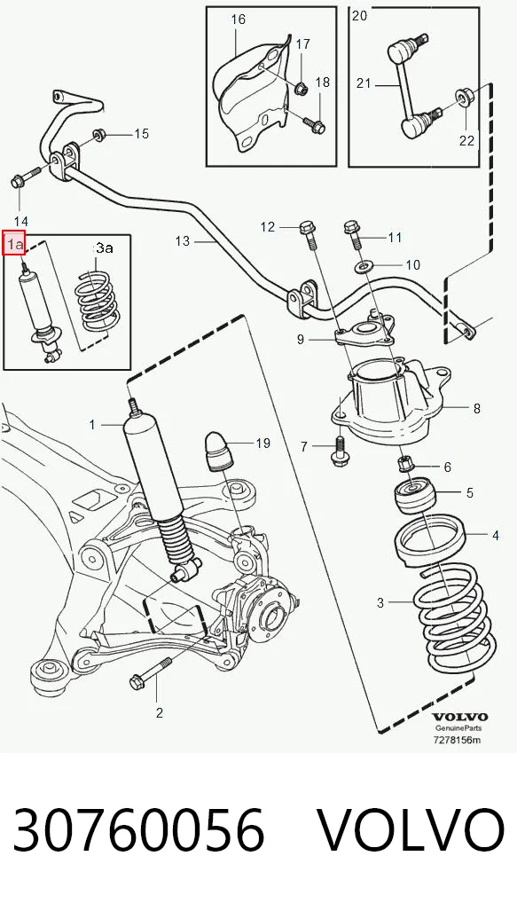 Стойка амортизатора задняя Magneti Marelli 7525G цена, от 30.09 USD