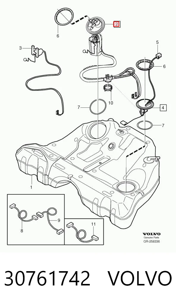 MAM00121M Magneti Marelli Электробензонасос