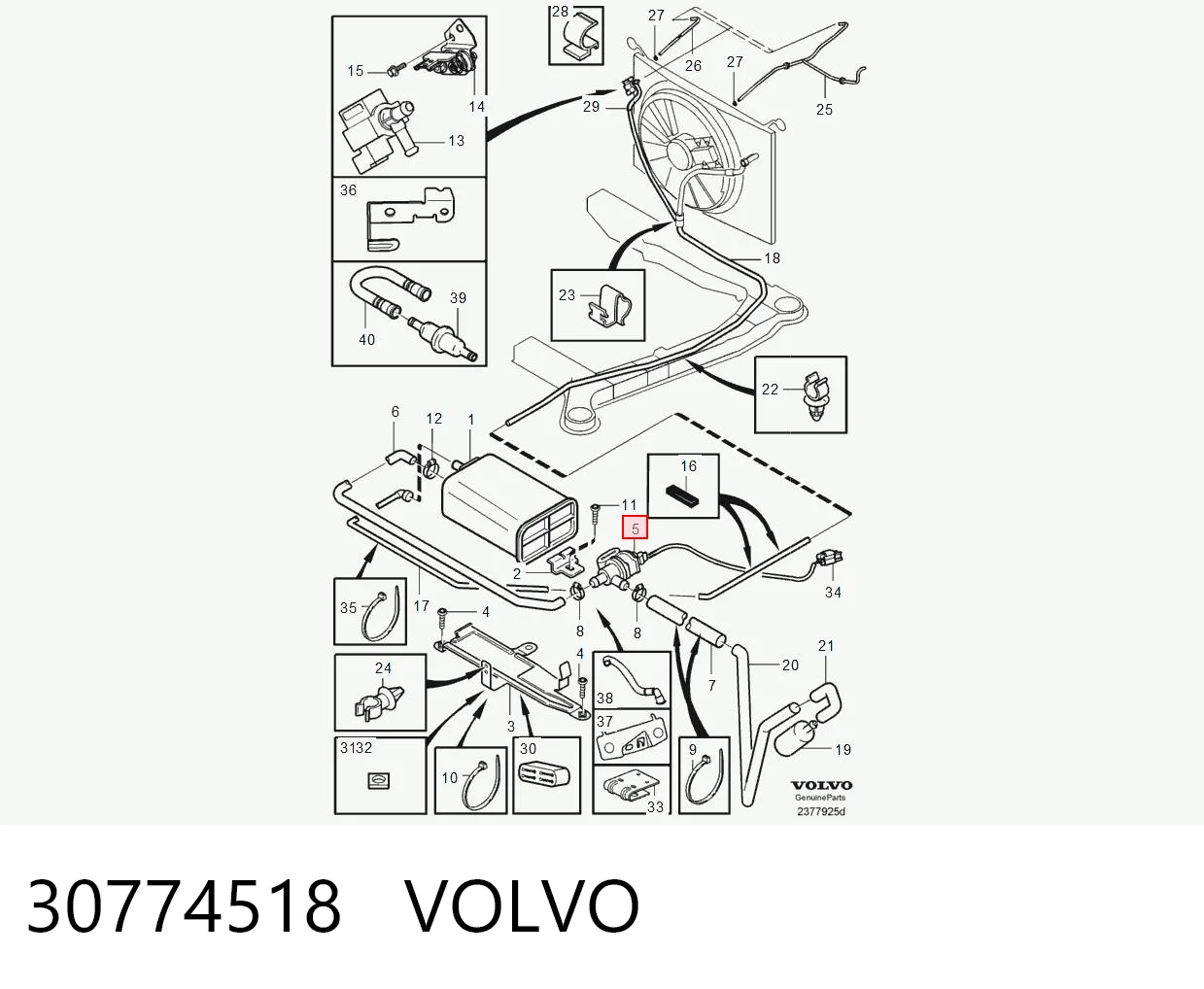 30774518 Volvo Манометры
