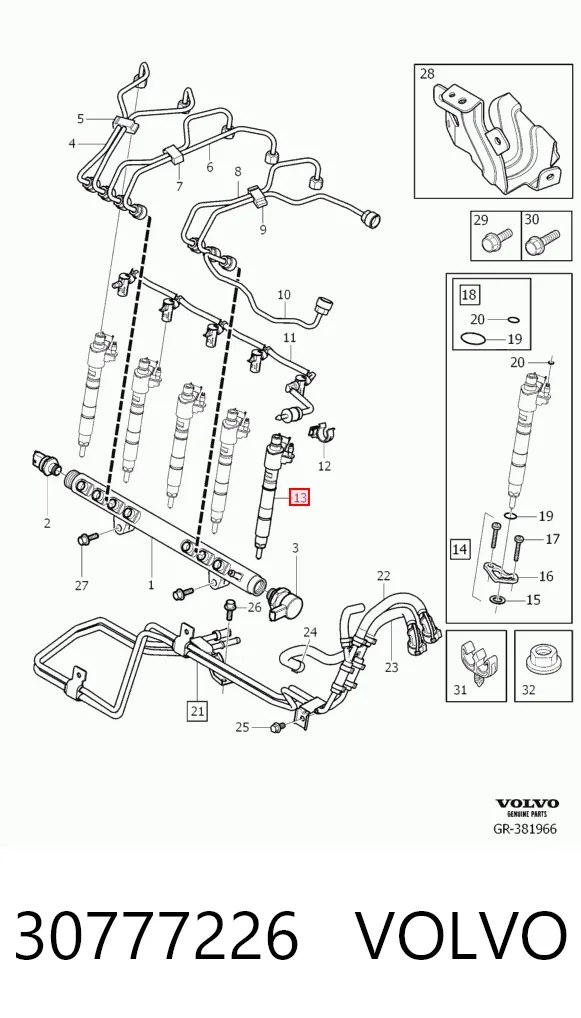 Купить 445116016 Bosch Клапанная форсунка