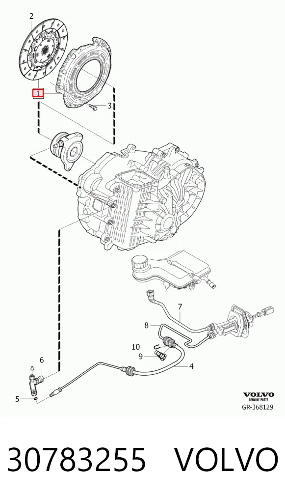Комплект сцепления Polcar 624325619
