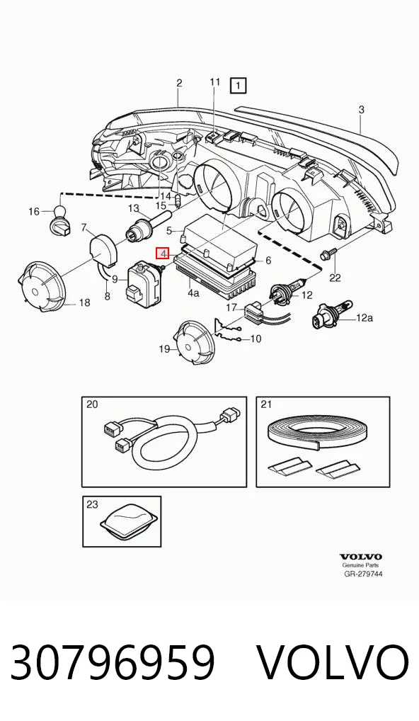 Купить 89035114 Renault (RVI) Блок управления фарами