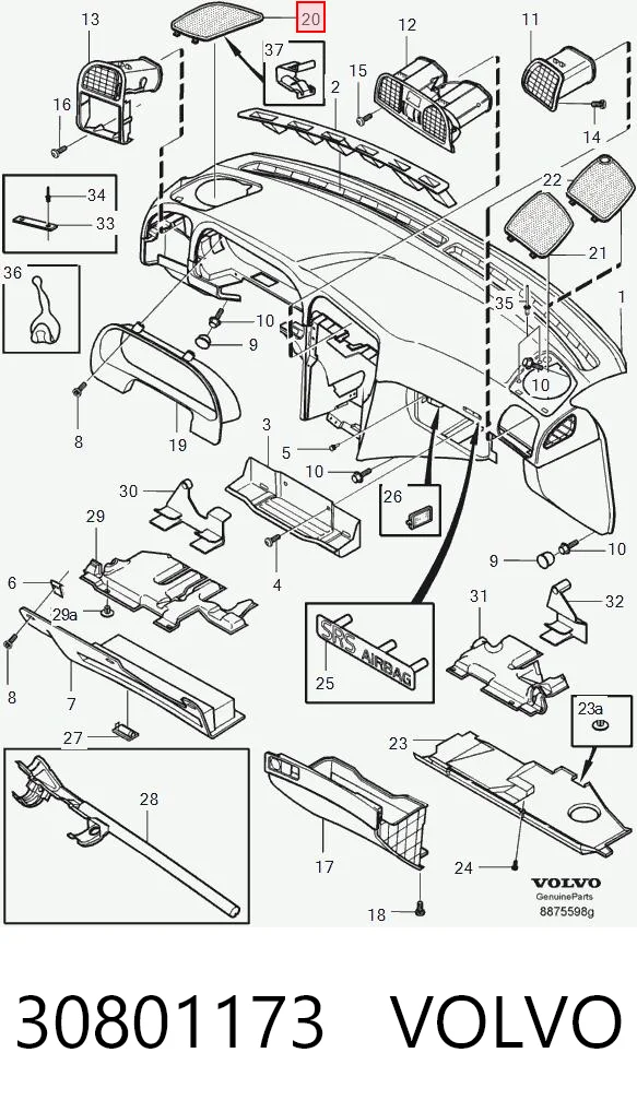 30801173 Volvo