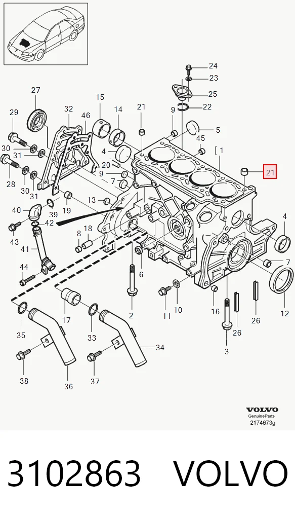 3102863 Volvo