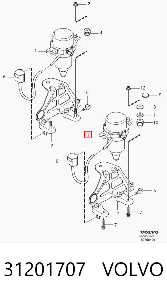 22819443 Opel Механический вакуумный насос