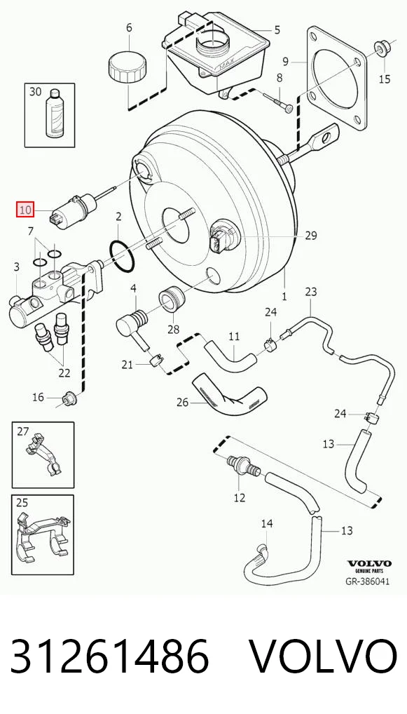 Клапан тормозной системы Renault (RVI) 7701206919 цена, от 50.67 USD