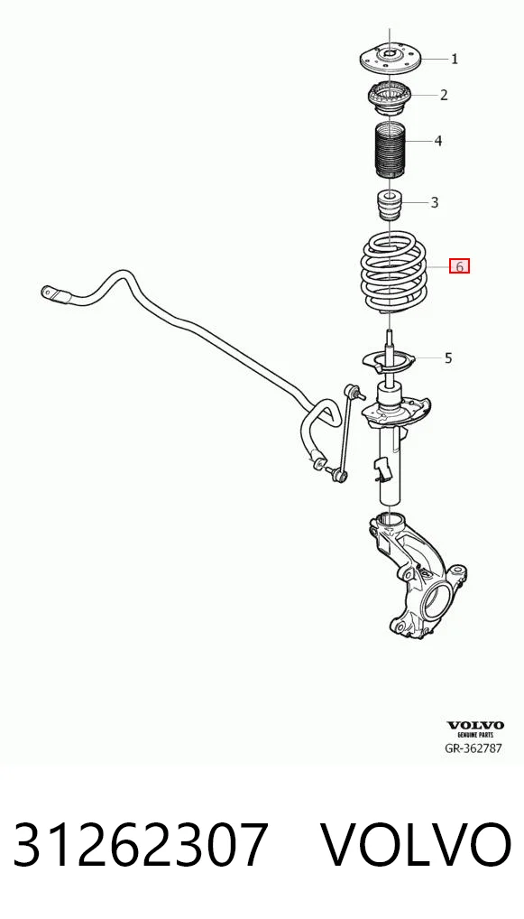 Пружина амортизатора передняя Polcar ST415844 цена, от 31.12 USD