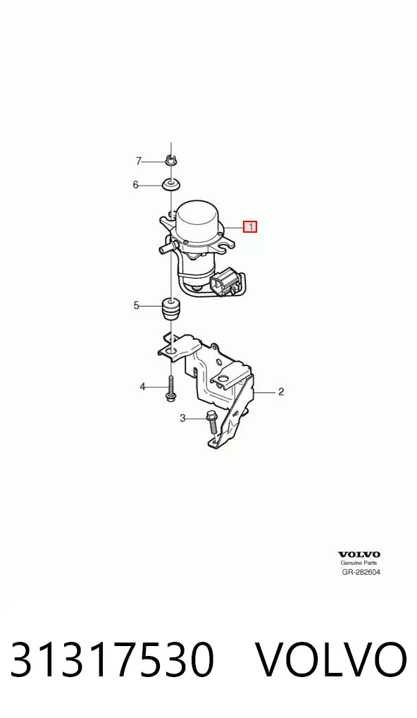 31317530 Volvo Механический вакуумный насос