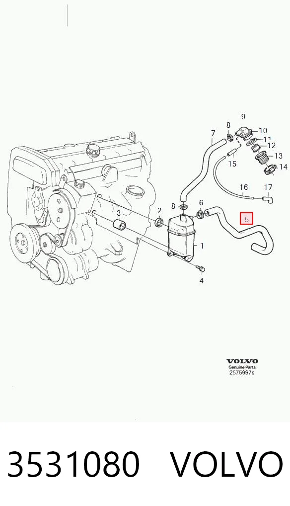3531080 Volvo 