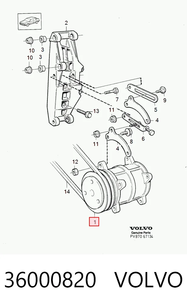 36000820 Volvo