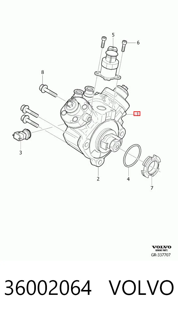 445010680 Bosch Насос топливный высокого давления (ТНВД)
